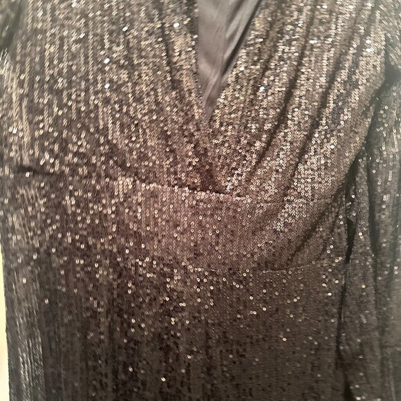 Black Sequin Jumpsuit - XL - Picture 5 of 13